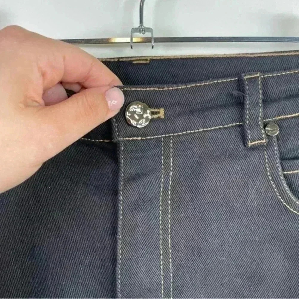Acler Dark Wash Lewis High Waisted Flare‎ Jean - Picture 6 of 9